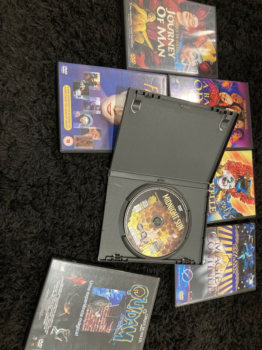 DVD’s cirque du soleil
