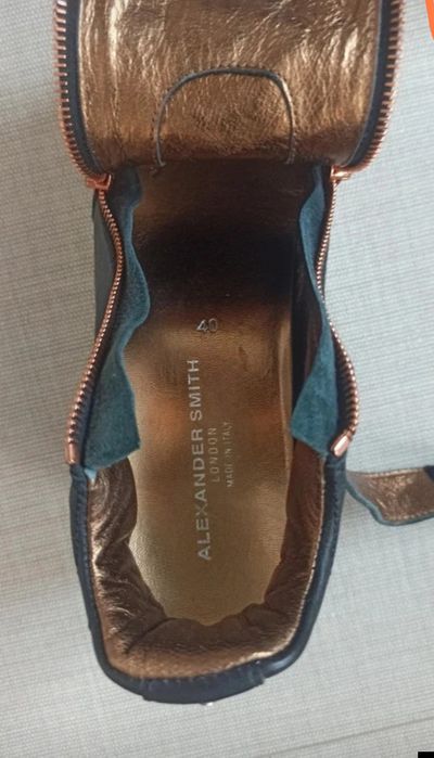 Sneakersy na koturnie Alexander Smith 40