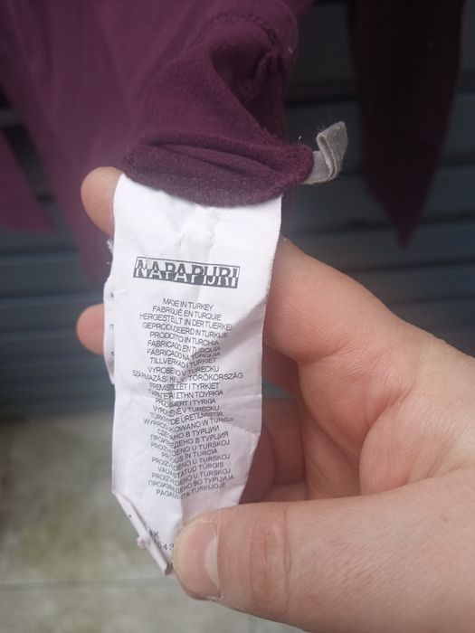 Napapijri koszulka t-shirt z długim rękawem damska