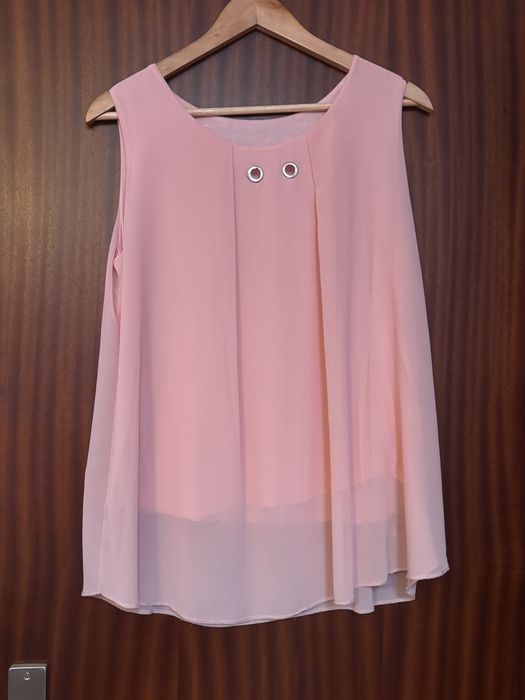 Blusa cor de rosa