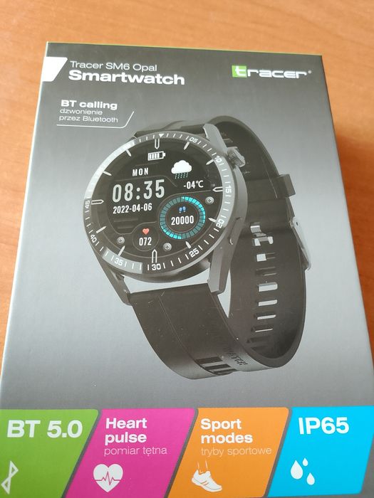 Smartwatch Tracker SM6 Opal