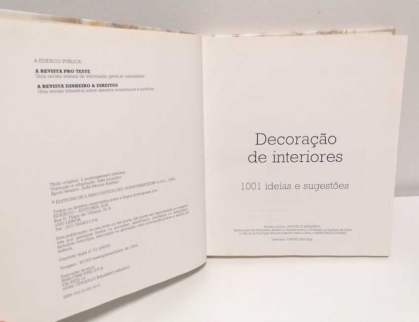 Decoração de Interiores - 1001 ideias e sugestões