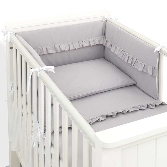 Conjunto para berço, capa edredom, fronha, proteção