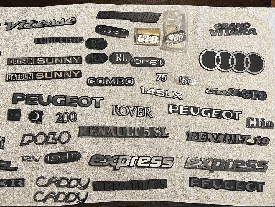 Vendo conjunto de simbolos/legendas auto
