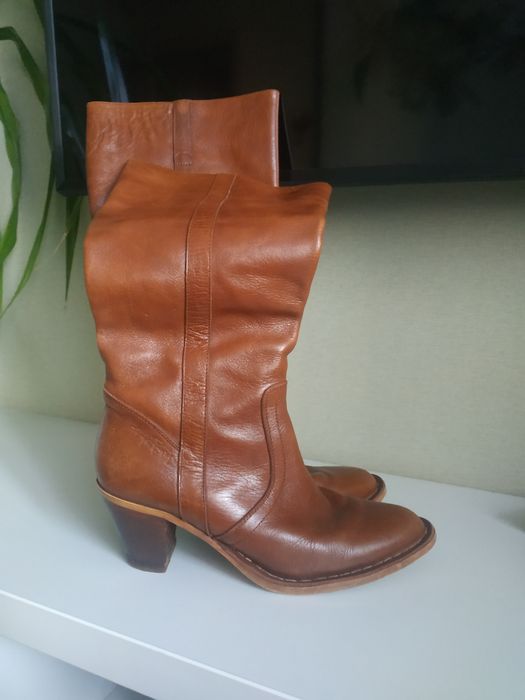 Сапоги кожа 40 размер