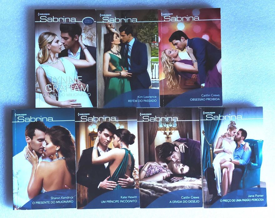 Harlequin -  Coleção Sabrina    (com portes incluídos)
