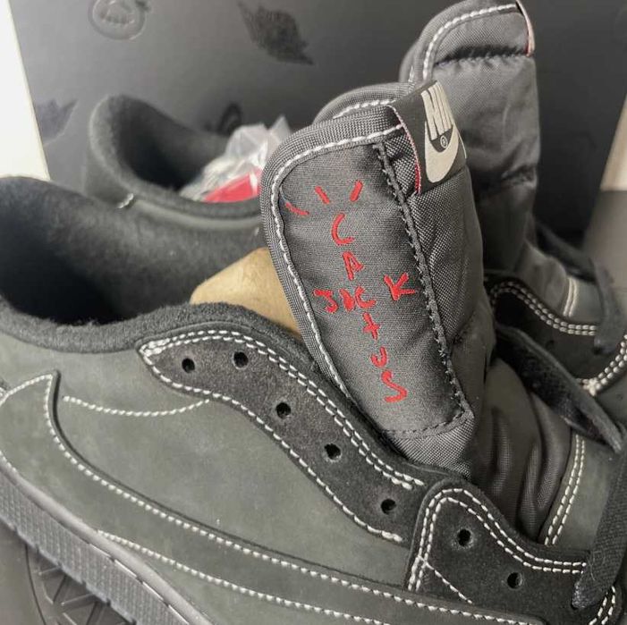 Jordan 1 Retro Low OG SP Travis Scott Black Phantom R.39