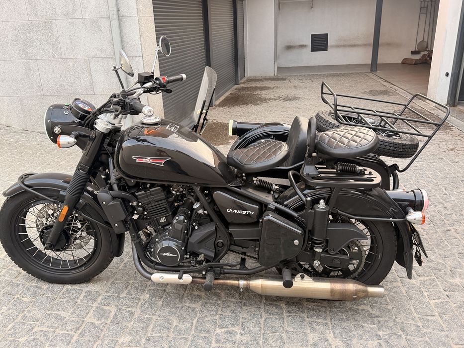 CHANG JIANG CJ 650 B COM SIDECAR –  venda ou troca