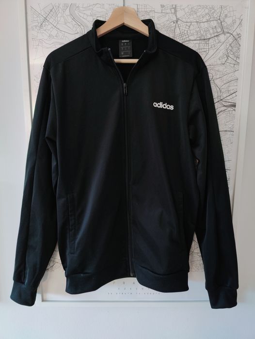 Adidas bluza sportowa rozpinana czarna M