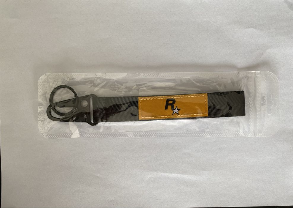 Brelok smycz do kluczy z logo rockstar games