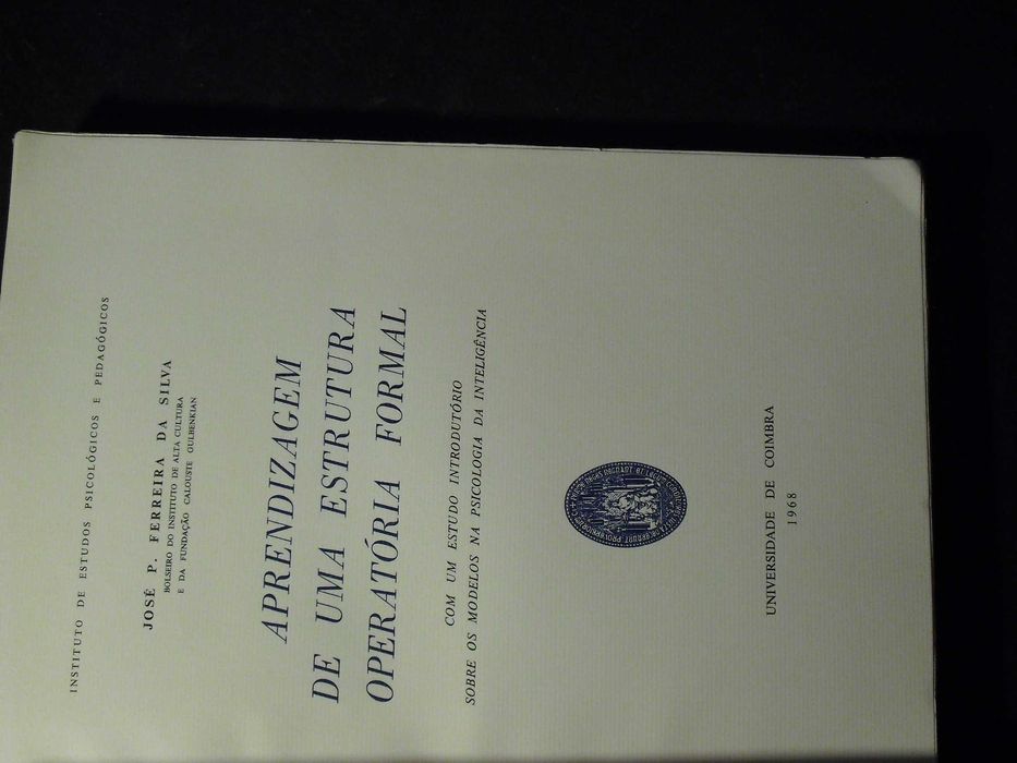Silva (José P.Ferreira da);Aprendizagem de uma Estrutura Operatória