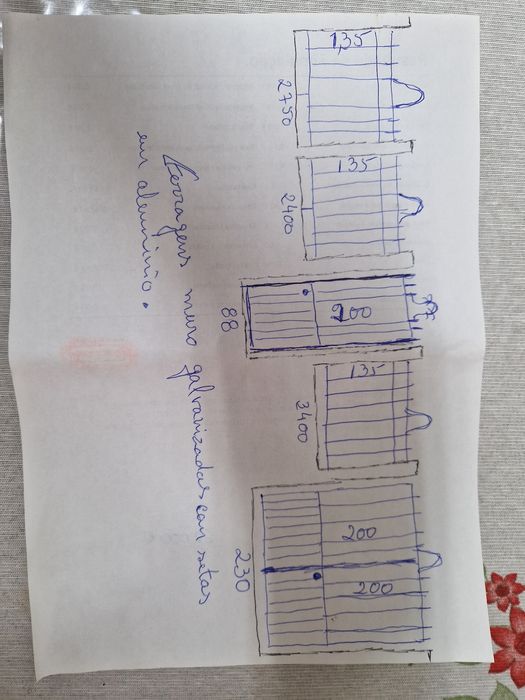 Ferragens galvanizadas