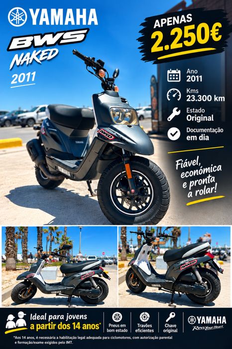 Yamaha Bws naked