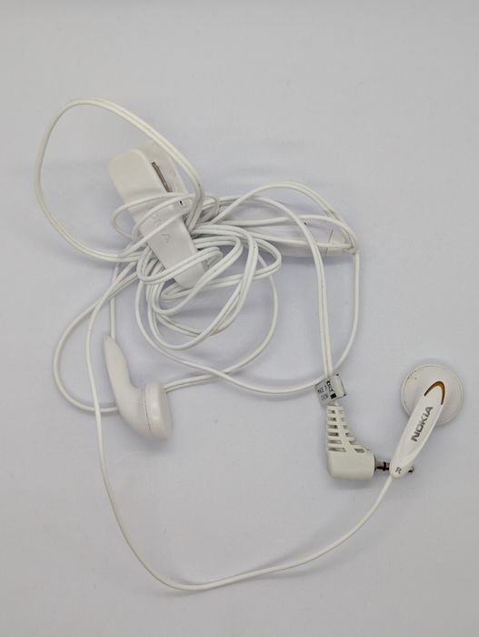 Słuchawki przewodowe Nokia z mikrofonem  MicroJack