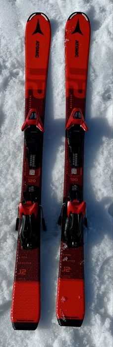 Narty Atomic Redster J2 120cm + kije Atomic 95cm - stan bardzo dobry!!