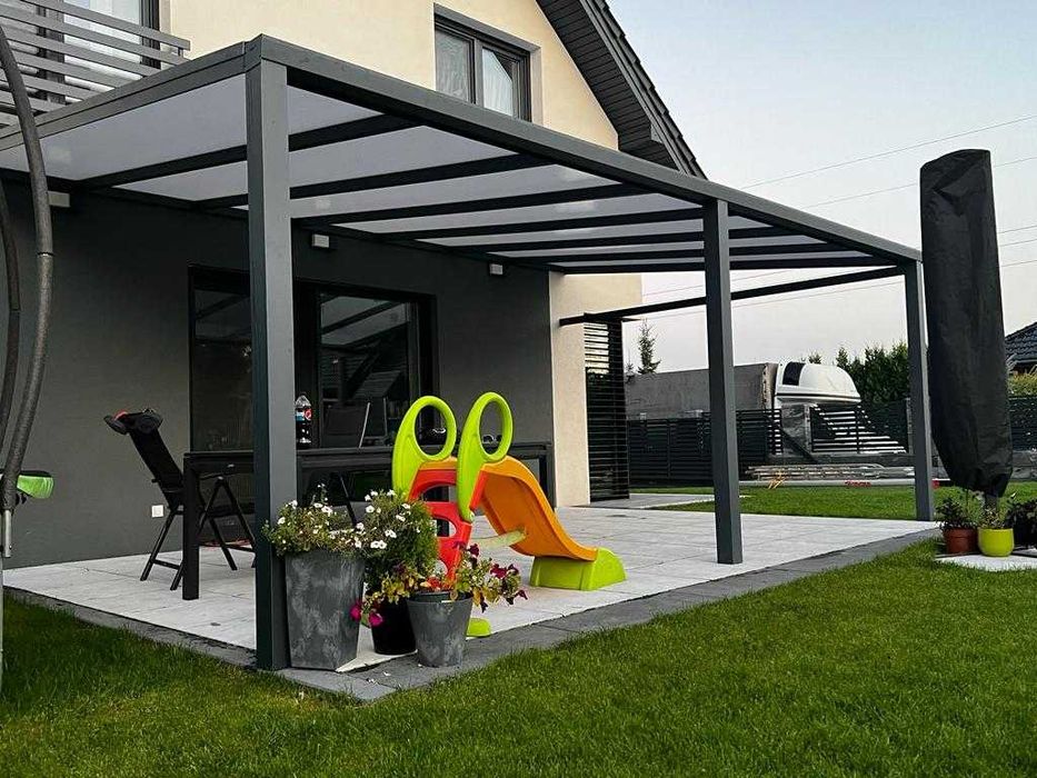 Zadaszenie Tarasu - Pergola - Ogród Letni, Aluminium 2,5x5m