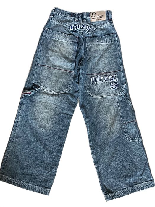 d-non denim широкі джинси y2k