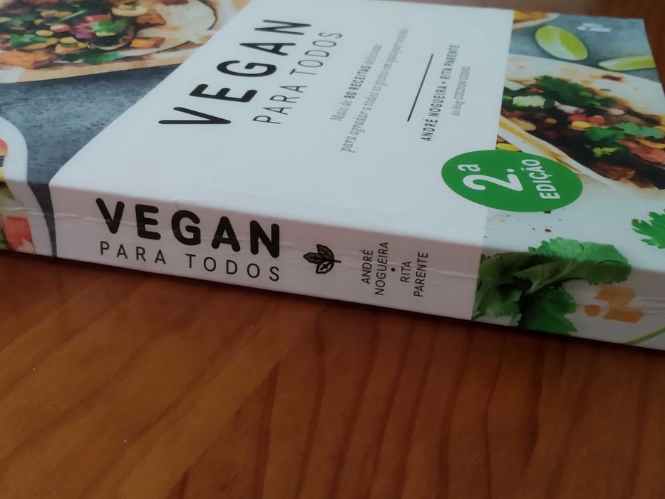 (NOVO, PORTES GRÁTIS) Vegan para Todos - André Nogueira e Rita Parente