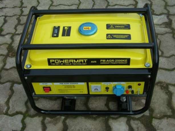 Generator Agregat PRĄDOTWÓRCZY 3kW 230V 12V AVR nowy