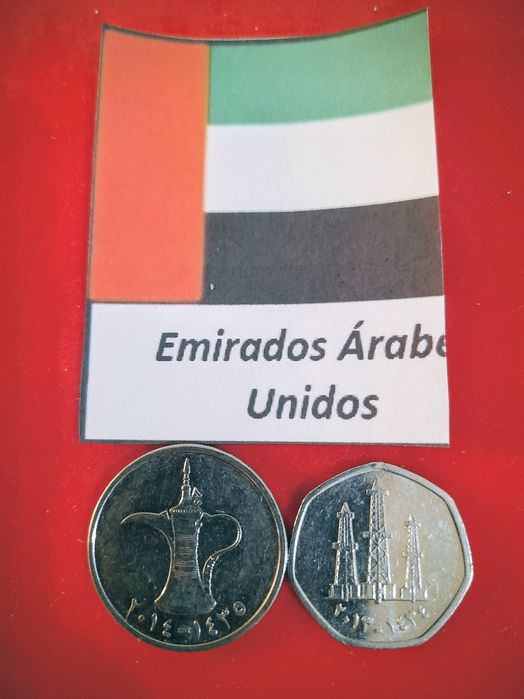Moedas dos Emirados Ar. Unidos