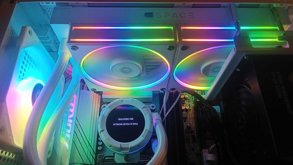 Водяне охолодження ID-COOLING SL360 White (СВО/СЖО)