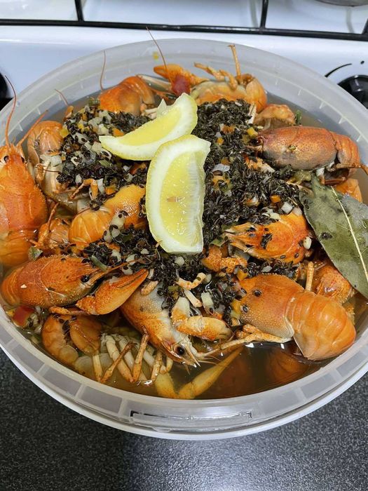 Продам живые свежие раки между наличие креветка рыба