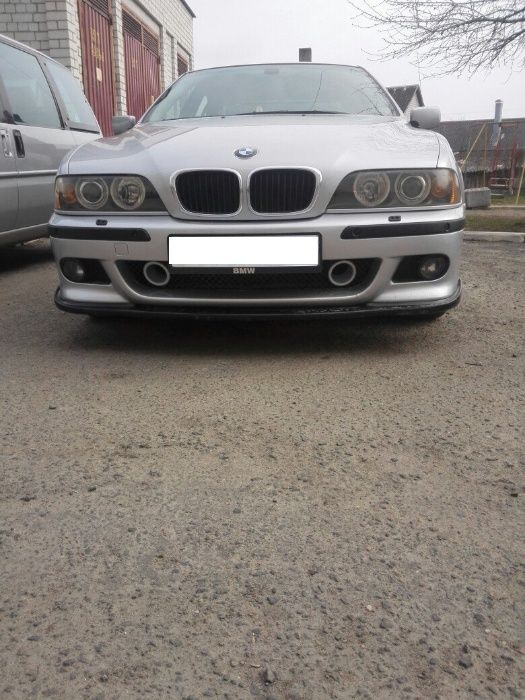 бмв е39 кольца в решотку м бампера bmw e39 тюнинг