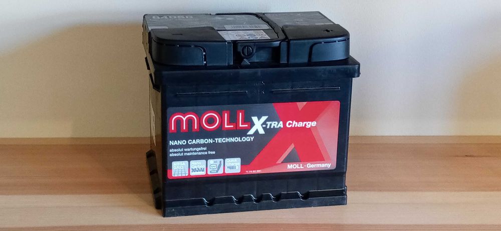 Akumulator Moll Germany X-tra Charge 50Ah 450A Dowóz Montaż 3Lata Gw.