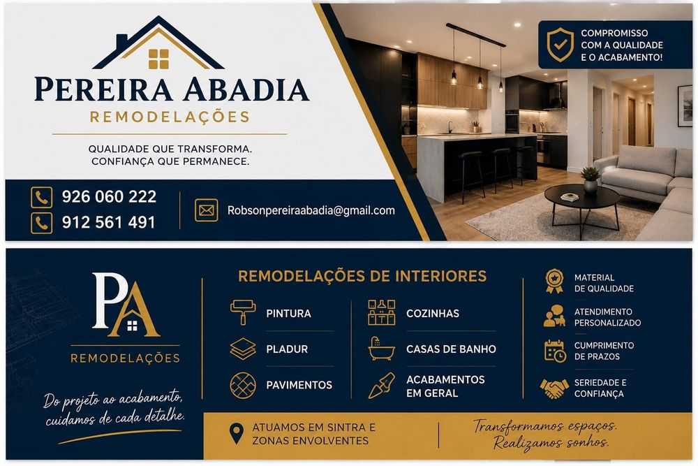 Remodelações  mao de obra com qualidade