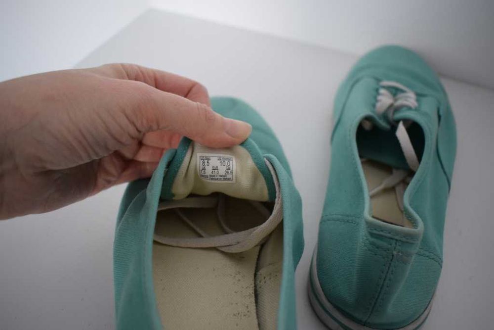 Vans turkusowe trampki 41 buty