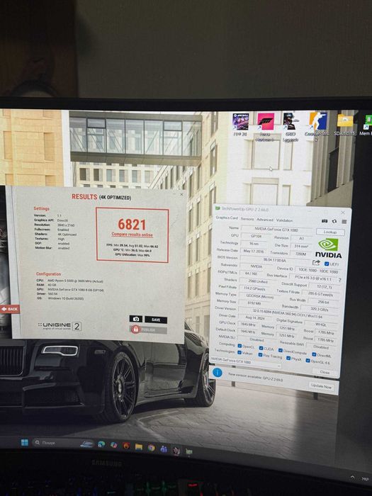 Відеокарта Palit GeForce GTX 1080 DDR5X 8GB