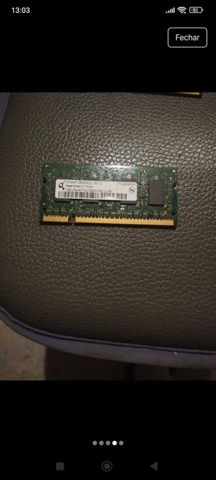 Conjunto de Memórias RAM