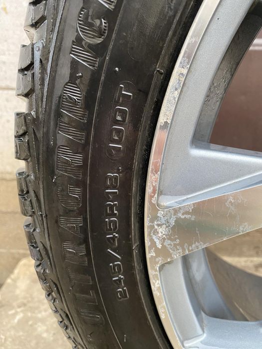 Резина зима Колеса  шини 245/45/18 зима