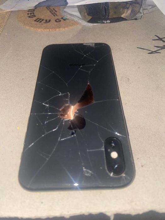 Iphone X para peças DESBLOQUEADO