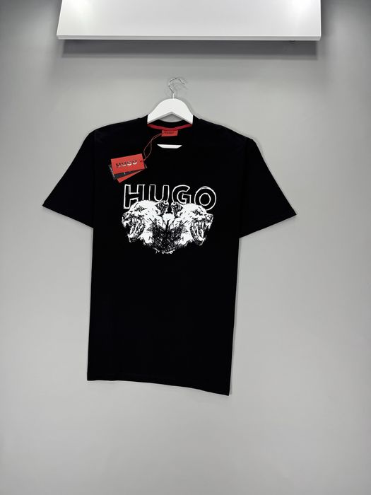 Чоловіча футболка Hugo Boss big logo мужская футболка