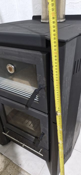 Salamandra metlor com forno estimada