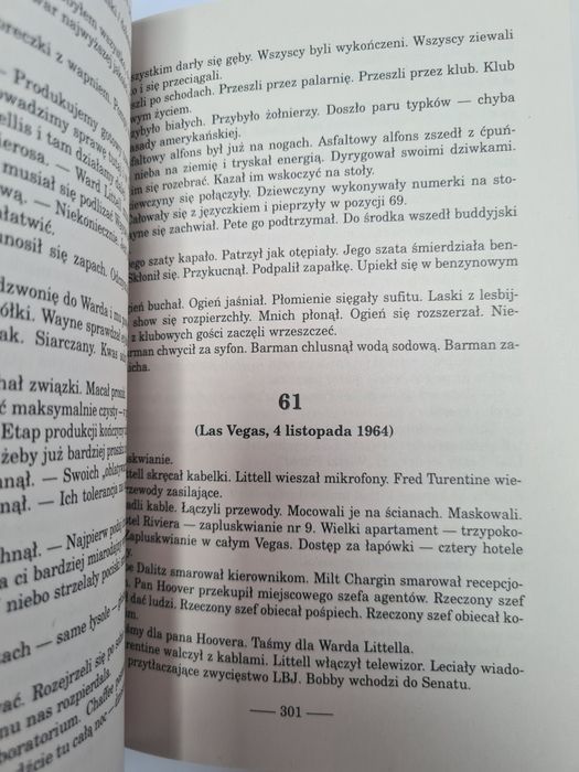 "Sześć tysięcy gotówką" - James Ellroy. Książka