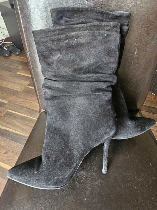 Botki czarne kazar 38