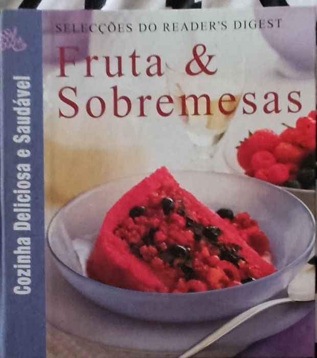 Livros de culinária (ver descrição)