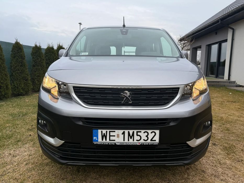 Peugeot Rifter Salon Polska, 31 tyś przebieg!!!Oryginalny lakier, Faktura 23%