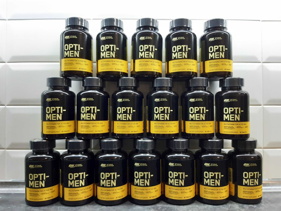 Optimum Nutrition, Opti-Men USA (90 таб.), мужские витамины