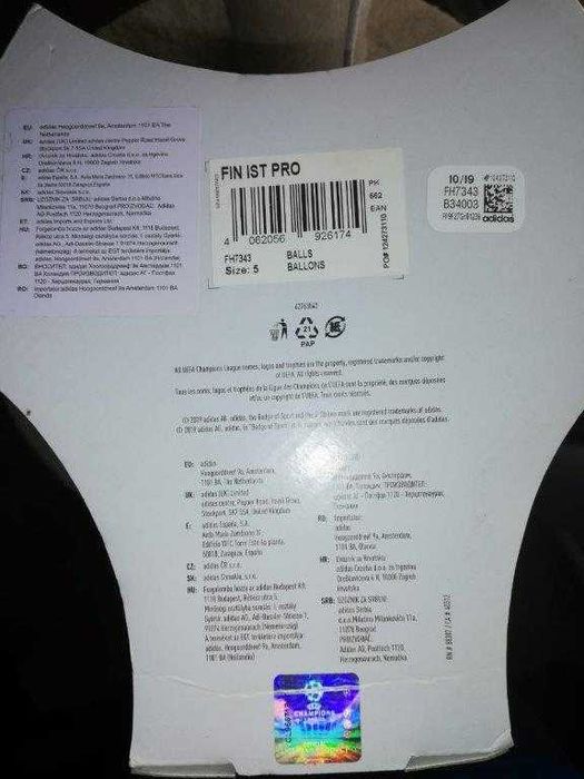 Bola oficial Champions League