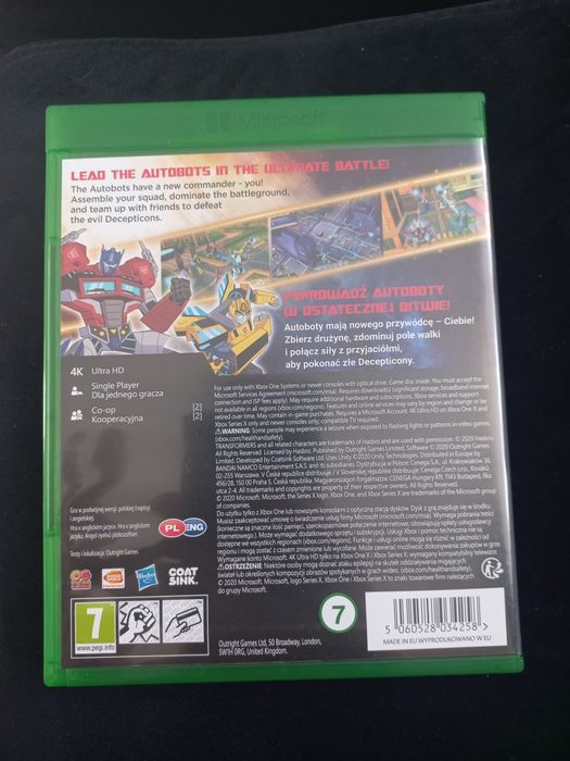 Gra na Xbox One Transformers