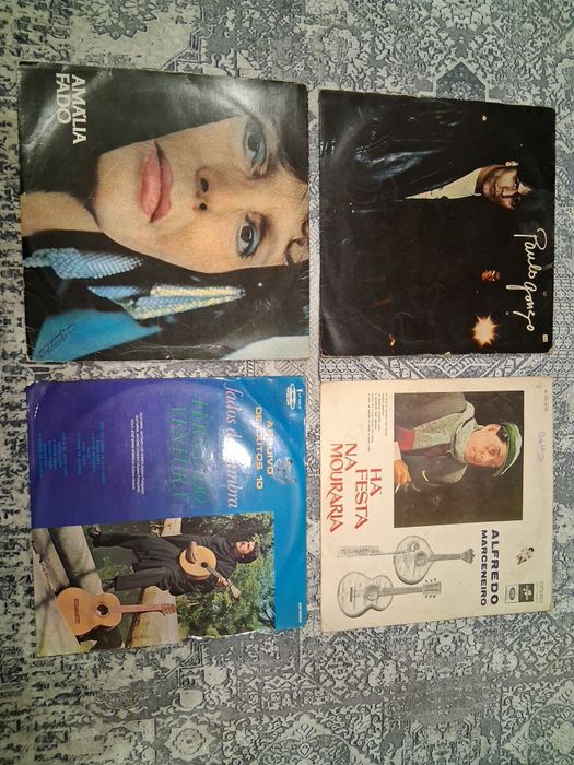 Vinyl (lote 4, Amália, Alfredo Marceneiro, Fernado Ventura e Paulo Gonzo)
