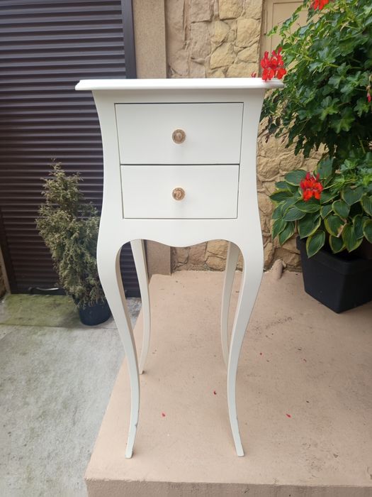 Piękny stolik nocny wysoki 113cm szafka nocna