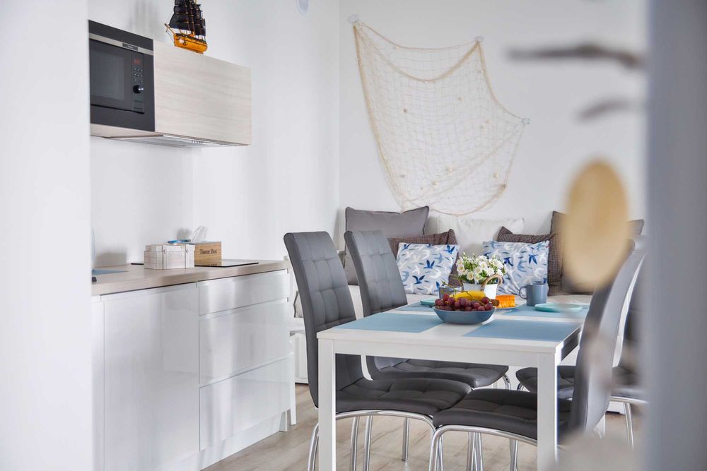 Noclegi w apartamentach nad morzem, 30 m od morza!