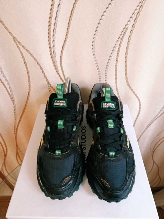 Всепогодные водостойкие кроссовки Saucony Gore-Tex Оригинал стелька 27,5 см