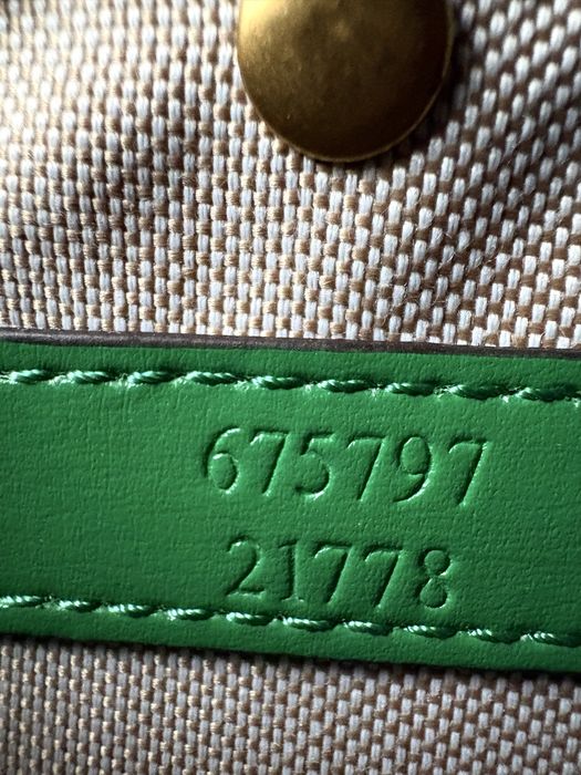 Жіноча сумка Gucci Bamboo 1947 Small Green