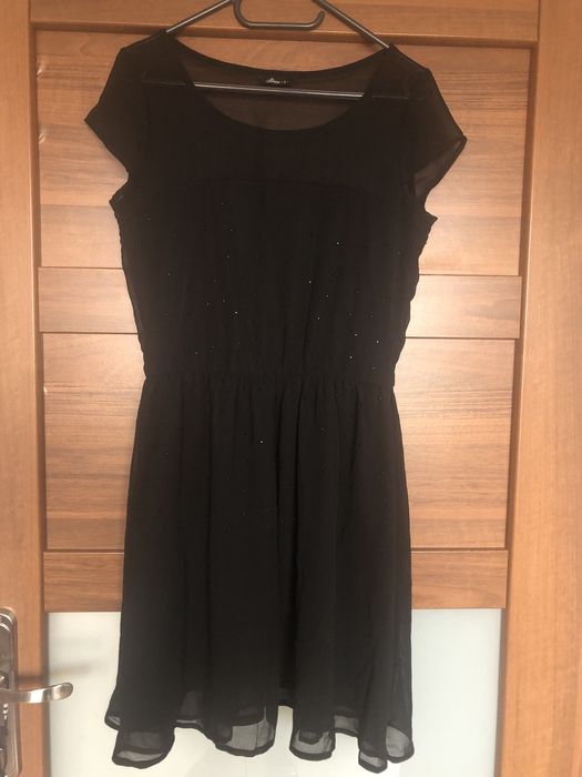 Sukienka House czarna krótka rozm S