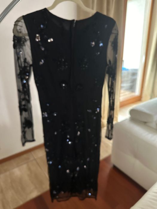 Sukienka czarna mudi